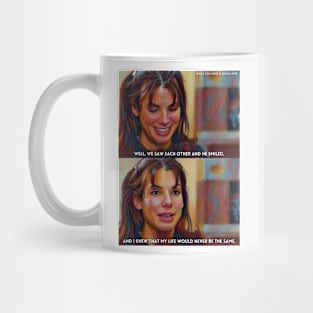 Never Be The Same | While You Were Sleeping (1995) Movie Digital Fan Art Mug